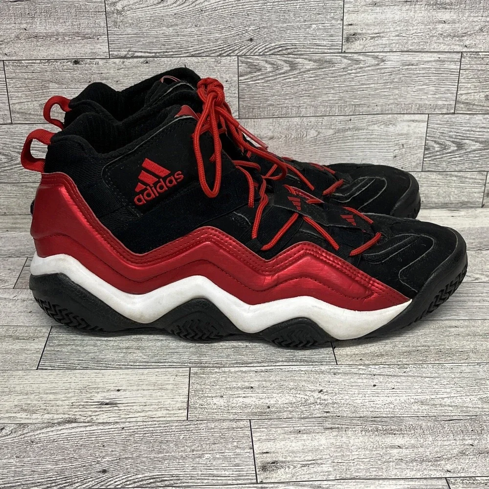 Adidas Top‎ Ten 2000 Kobe Bryant Red Black G20328 Men Size 11.5